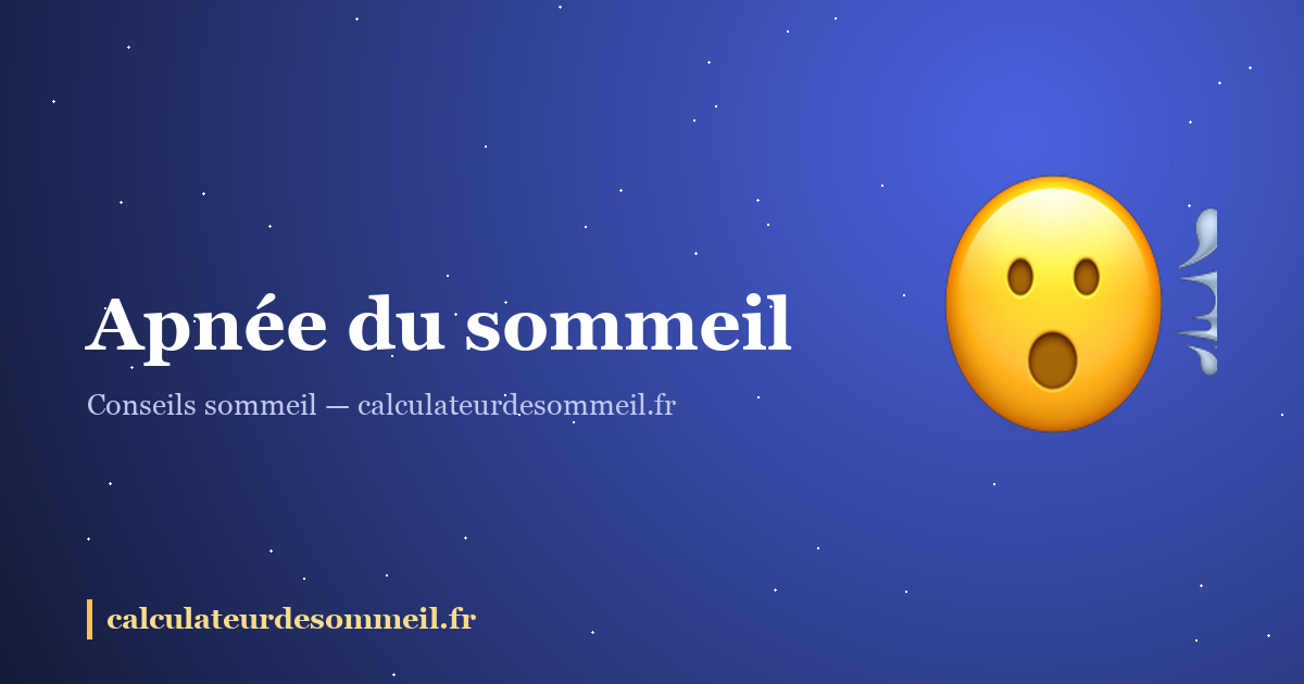 Apnée du sommeil : les signes qui doivent alerter : illustration