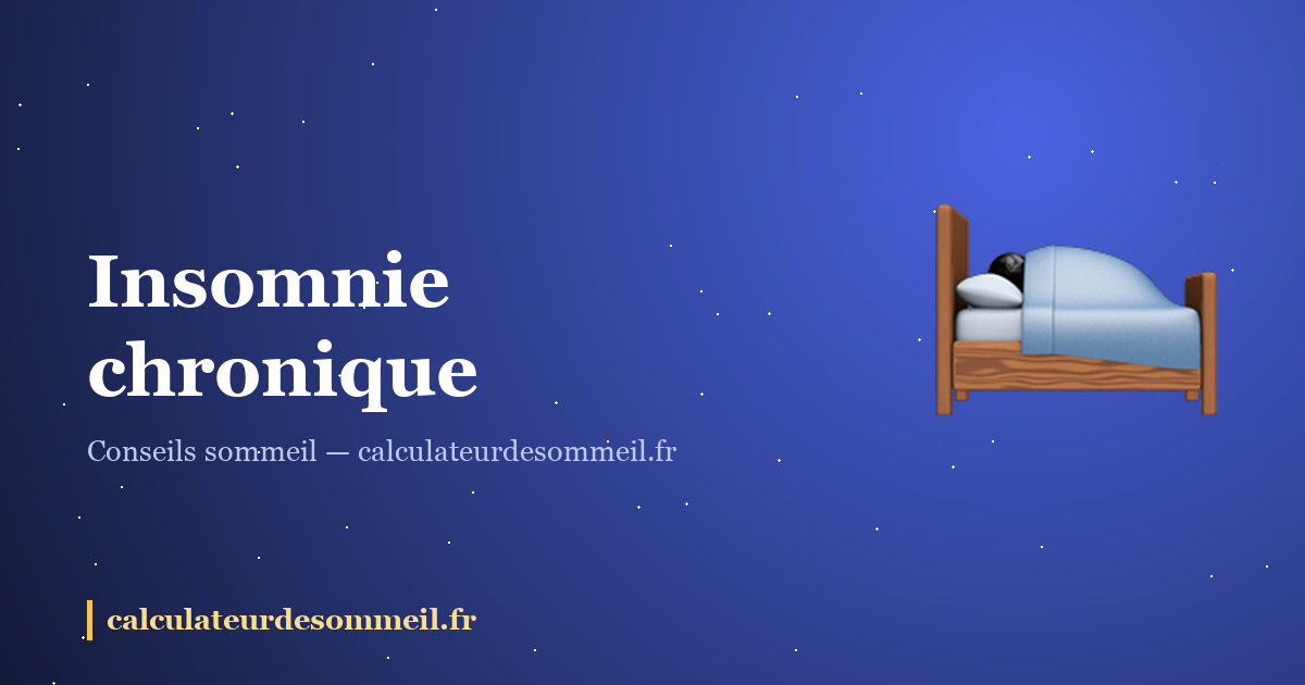 Insomnie chronique : la méthode qui marche vraiment (et ce n'est pas un somnifère) : illustration