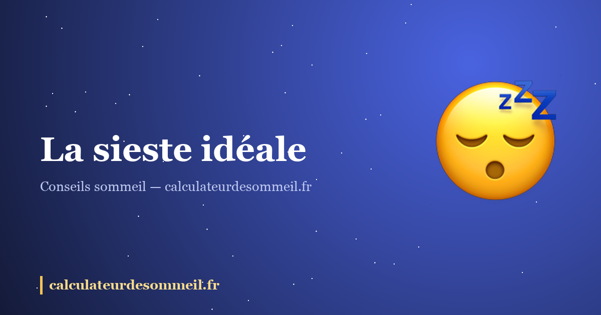 La sieste idéale : quelle durée, à quelle heure, pour quel effet ? : illustration